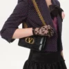 Bolso pequeño de hombro Valentino Garavani Vain en piel de cocodrilo Bolso pequeño de hombro Valentino Garavani Vain en piel de cocodrilo