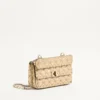 Bolso pequeño de napa laminada con tachuelas Rockstud de Valentino Garavani Bolso pequeño de napa laminada con tachuelas Rockstud de Valentino Garavani