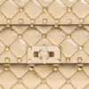 Bolso pequeño de napa laminada con tachuelas Rockstud de Valentino Garavani Bolso pequeño de napa laminada con tachuelas Rockstud de Valentino Garavani
