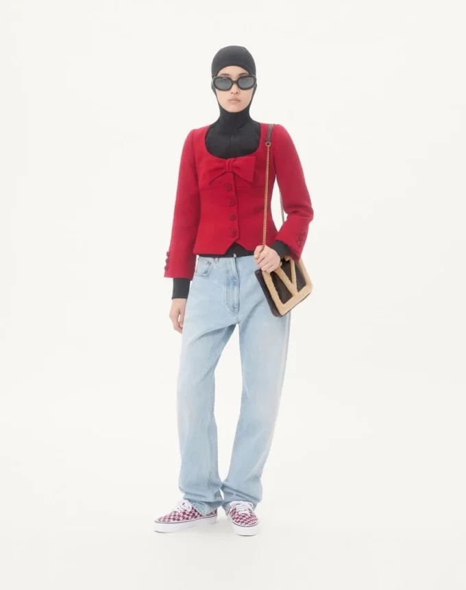 Bolso pequeño de piel de oveja Valentino Garavani Viva Superstar Bolso pequeño de piel de oveja Valentino Garavani Viva Superstar