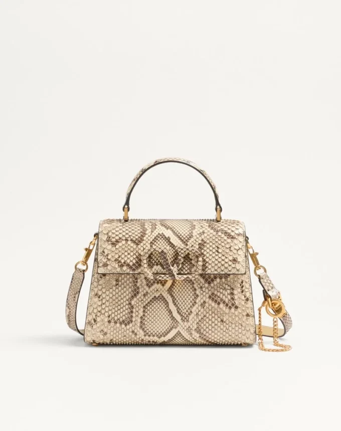 Bolso pequeño de pitón Vsling de Valentino Garavani