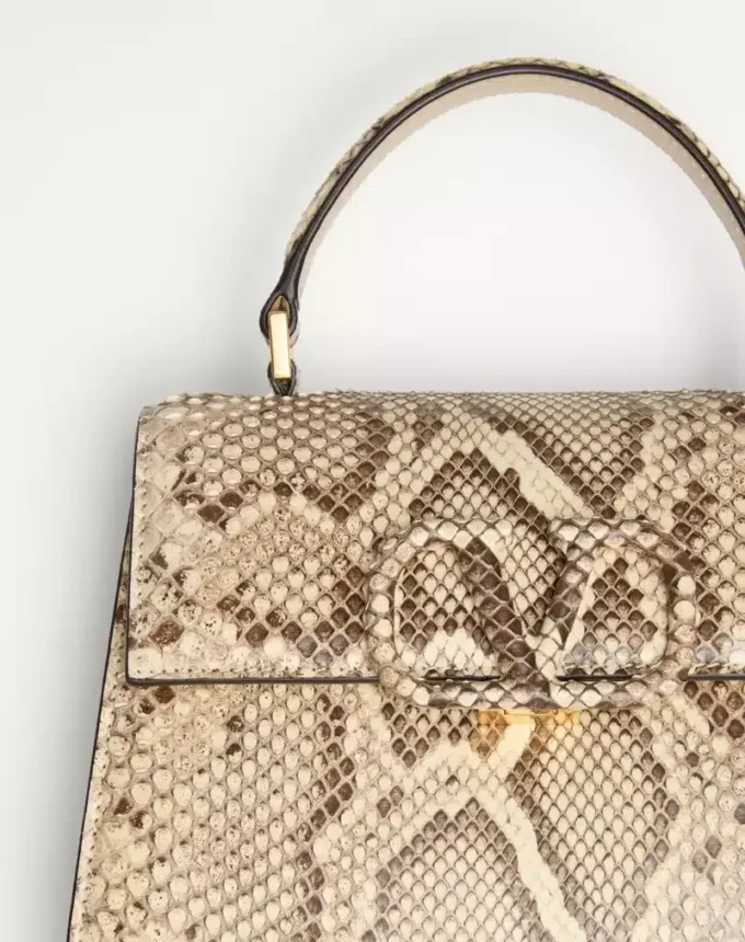Bolso pequeño de pitón Vsling de Valentino Garavani