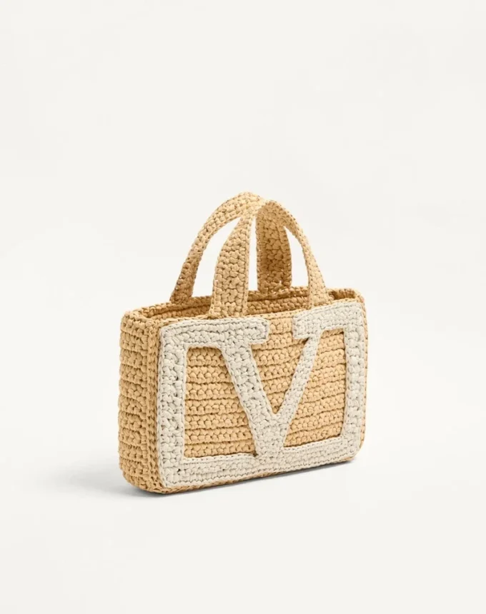 Bolso pequeño de rafia Valentino Garavani Viva Superstar Bolso pequeño de rafia Valentino Garavani Viva Superstar