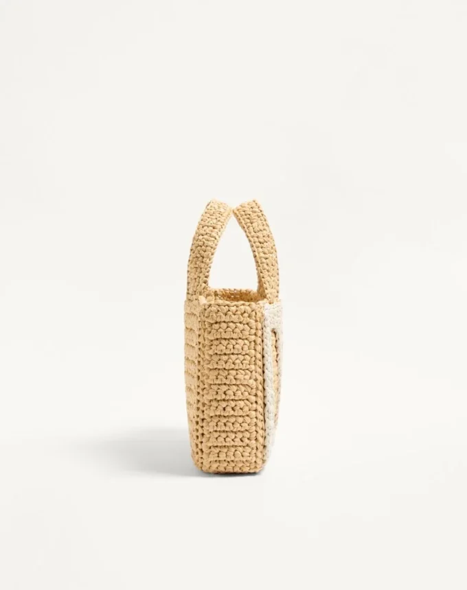 Bolso pequeño de rafia Valentino Garavani Viva Superstar Bolso pequeño de rafia Valentino Garavani Viva Superstar