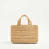 Bolso pequeño de rafia Valentino Garavani Viva Superstar Bolso pequeño de rafia Valentino Garavani Viva Superstar