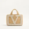 Bolso pequeño de rafia Valentino Garavani Viva Superstar Bolso pequeño de rafia Valentino Garavani Viva Superstar