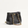 Bolso pequeño Laseine de Valentino Garavani en piel napa con estampado en forma de chevron Bolso pequeño Laseine de Valentino Garavani en piel napa con estampado en forma de chevron