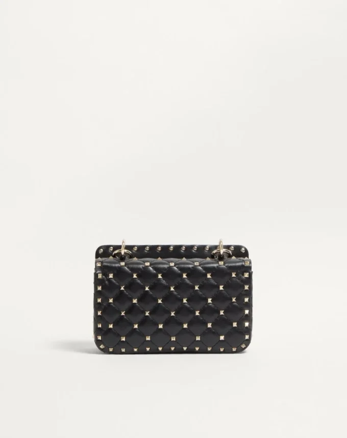 Bolso pequeño Nappa Rockstud Spike Bolso pequeño Nappa Rockstud Spike