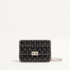 Bolso pequeño Nappa Rockstud Spike Bolso pequeño Nappa Rockstud Spike