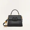Bolso pequeño Vsling de piel de becerro granulada