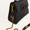 Bolso pequeño Vsling de piel de becerro granulada