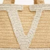 Bolso shopping grande de rafia Valentino Garavani Viva Superstar Bolso shopping grande de rafia Valentino Garavani Viva Superstar