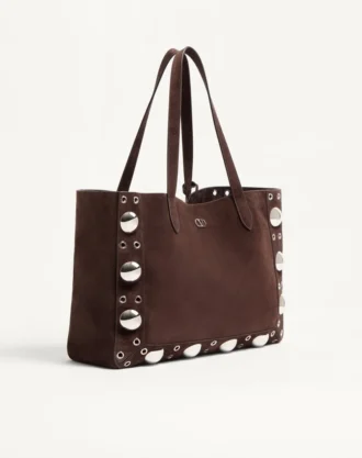 Bolso shopping mediano Nellcôte de ante de Valentino Garavani