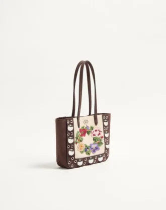 Bolso shopping mini bordado Nellcôte de Valentino Garavani