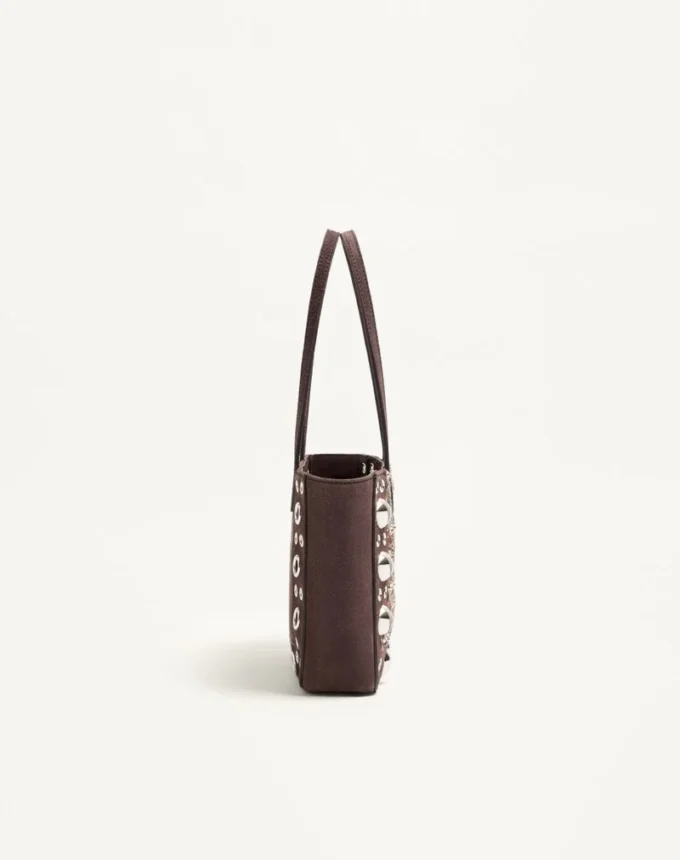 Bolso shopping mini bordado Nellcôte de Valentino Garavani Bolso shopping mini bordado Nellcôte de Valentino Garavani