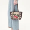 Bolso shopping mini bordado Nellcôte de Valentino Garavani Bolso shopping mini bordado Nellcôte de Valentino Garavani