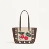 Bolso shopping mini bordado Nellcôte de Valentino Garavani Bolso shopping mini bordado Nellcôte de Valentino Garavani