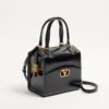 Bolso tipo bowling Vain-Case de Valentino Garavani en piel de becerro brillante Bolso tipo bowling Vain-Case de Valentino Garavani en piel de becerro brillante