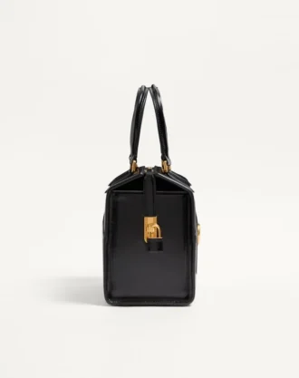 Bolso tipo bowling Vain-Case de Valentino Garavani en piel de becerro brillante