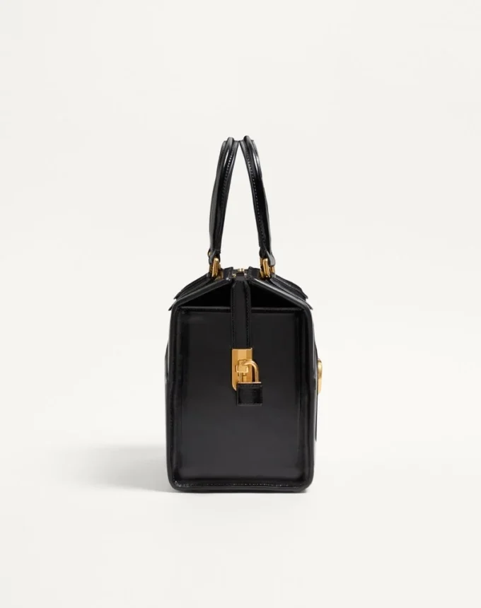 Bolso tipo bowling Vain-Case de Valentino Garavani en piel de becerro brillante Bolso tipo bowling Vain-Case de Valentino Garavani en piel de becerro brillante