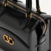 Bolso tipo bowling Vain-Case de Valentino Garavani en piel de becerro brillante Bolso tipo bowling Vain-Case de Valentino Garavani en piel de becerro brillante