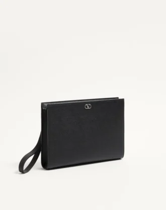 Bolso Valentino Garavani Vlogo Signature de piel de becerro granulada