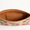Bolso Vlogo Signature en rafia jacquard con estampado Cherryfic