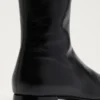 Bota de piel de cabrito con logotipo VLogo 20 mm Bota de piel de cabrito con logotipo VLogo 20 mm