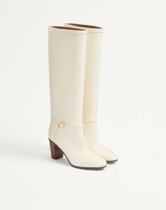 Botas Pattie de piel de becerro 75 mm Botas Pattie de piel de becerro 75 mm