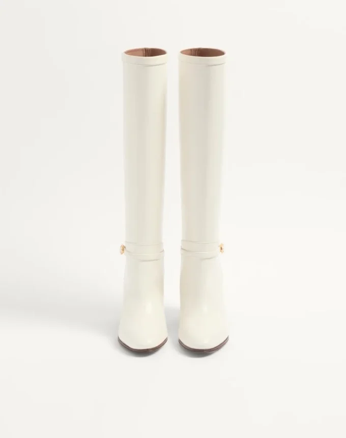 Botas Pattie de piel de becerro 75 mm Botas Pattie de piel de becerro 75 mm