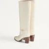 Botas Pattie de piel de becerro 75 mm Botas Pattie de piel de becerro 75 mm