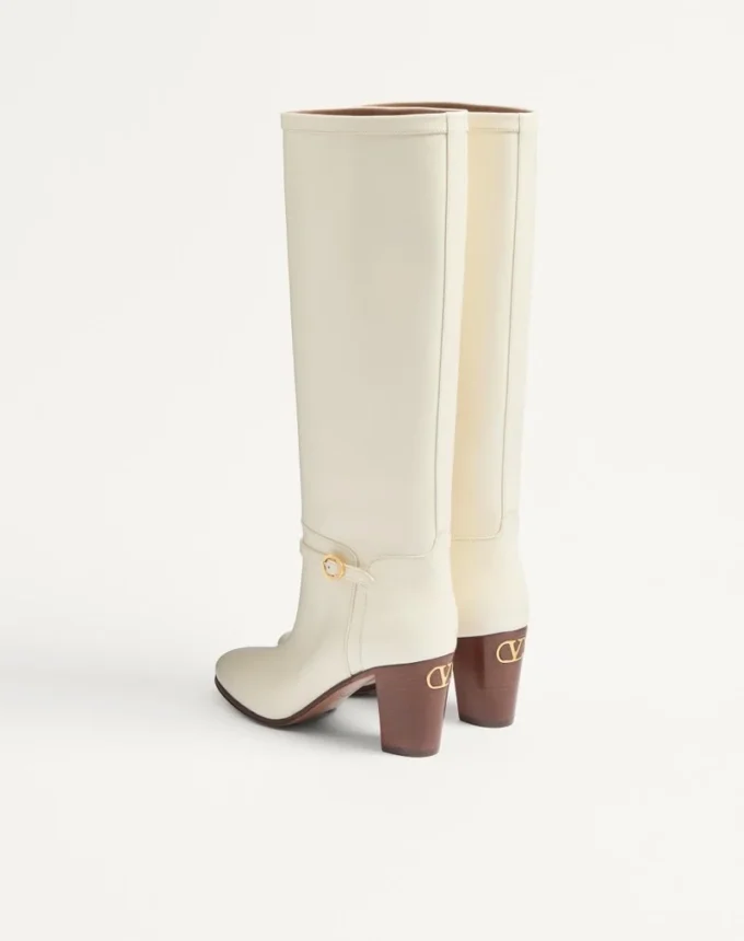 Botas Pattie de piel de becerro 75 mm Botas Pattie de piel de becerro 75 mm