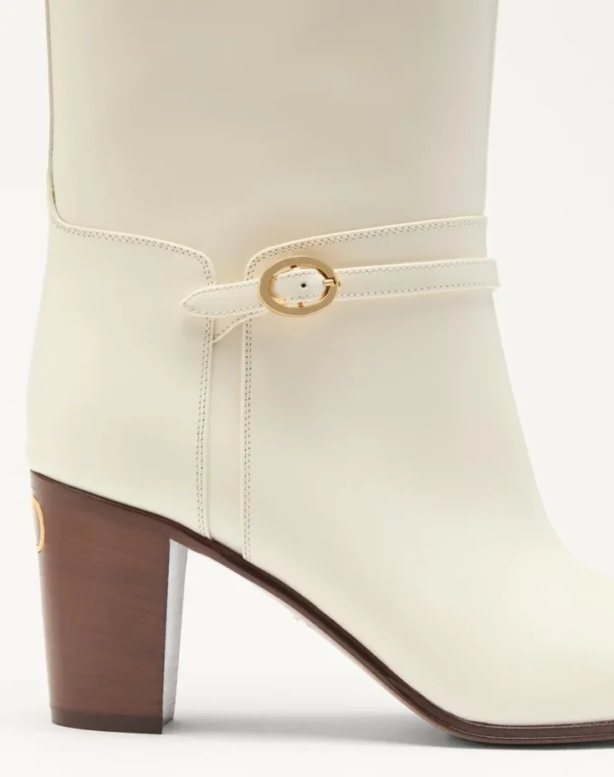Botas Pattie de piel de becerro 75 mm Botas Pattie de piel de becerro 75 mm