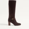 Botas Pattie de piel rugosa 75 mm Botas Pattie de piel rugosa 75 mm