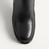 Botines con plataforma Fawcette en piel de becerro 90 mm