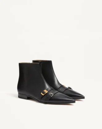 Botines de piel de becerro Mockers