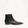 Botines de piel de becerro Mockers Botines de piel de becerro Mockers