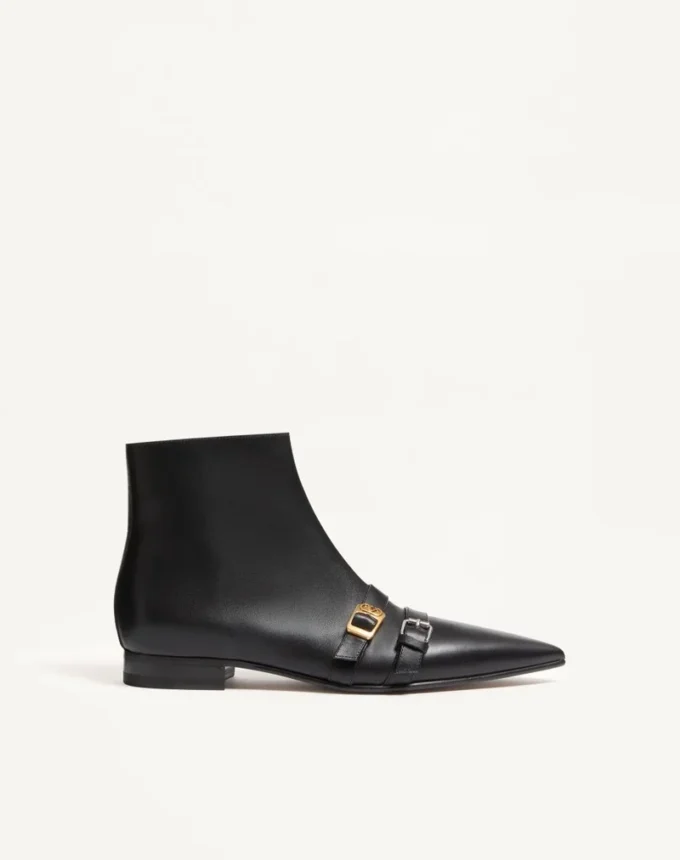 Botines de piel de becerro Mockers Botines de piel de becerro Mockers