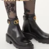 Botines de piel de becerro Vlogo Signature 55 mm