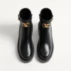 Botines de piel de becerro Vlogo Signature 55 mm