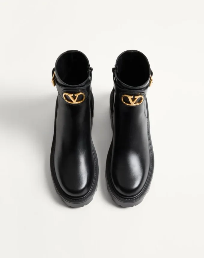 Botines de piel de becerro Vlogo Signature 55 mm
