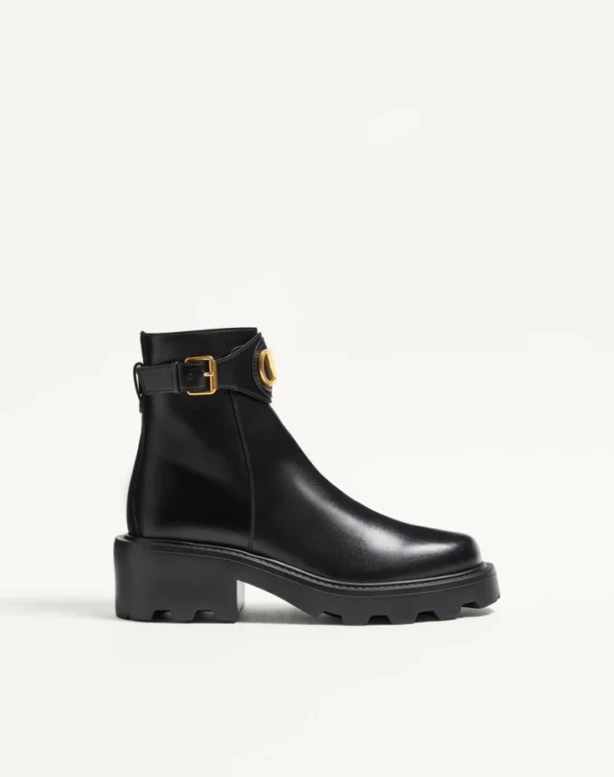 Botines de piel de becerro Vlogo Signature 55 mm