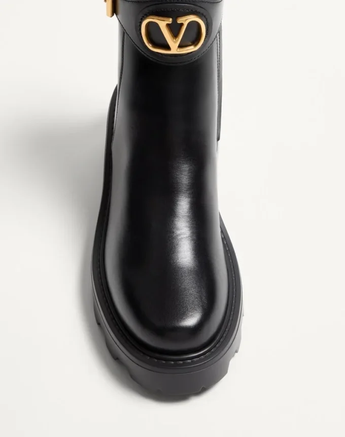 Botines de piel de becerro Vlogo Signature 55 mm