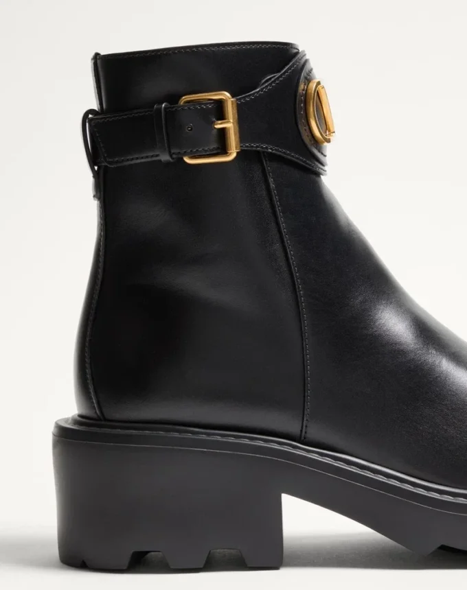 Botines de piel de becerro Vlogo Signature 55 mm