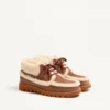 Botines Palm Avenue en piel crust y lana