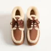 Botines Palm Avenue en piel crust y lana
