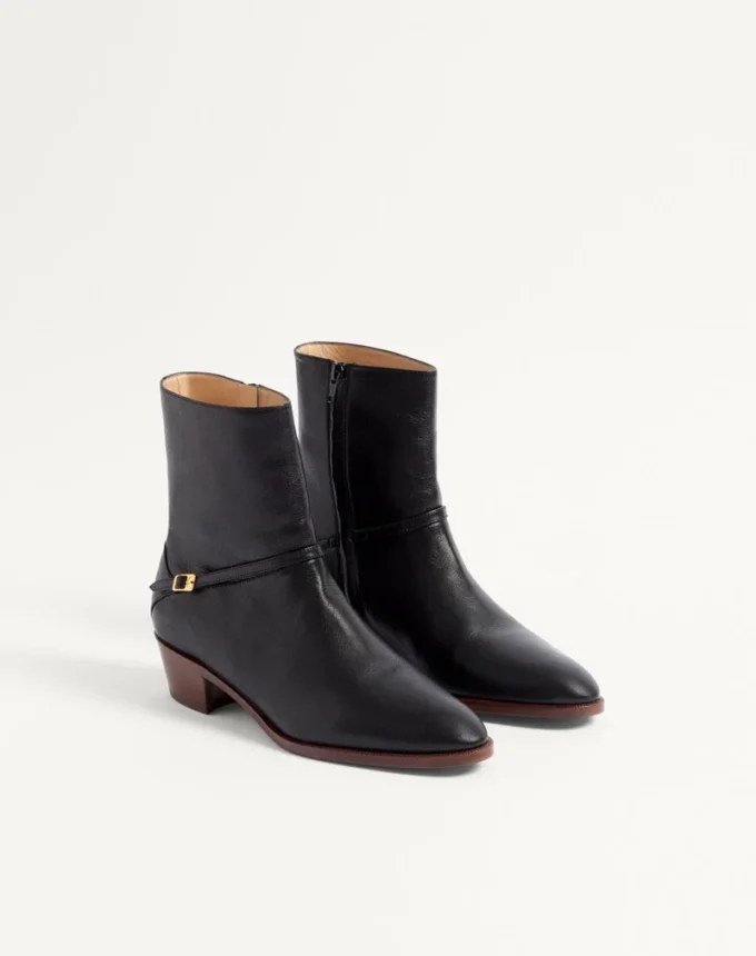 Botines Pat en piel de cabrito