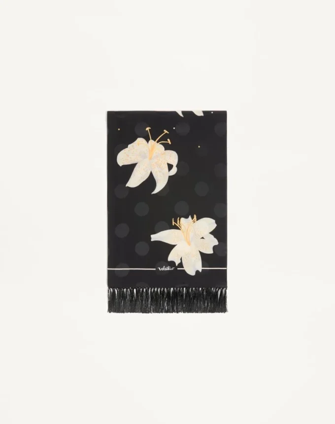 Bufanda de seda Apres L’Hiver Lilium