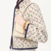 Caban acolchado con estampado Cherryfic Jacquard