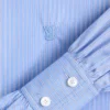 Camisa clásica de popelín a rayas